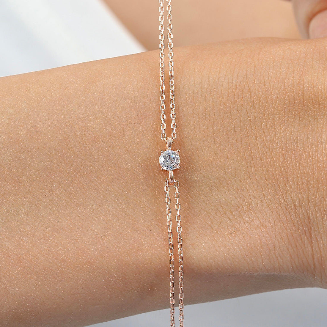 Rose-Gold Solo Spark Bracelet
