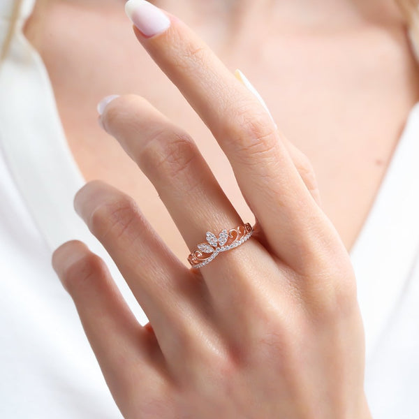 Sparkling Tiara Band – Rose-Gold