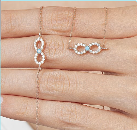 Forever & Always Set In Rose Gold