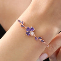 Amethyst - Rose Gold